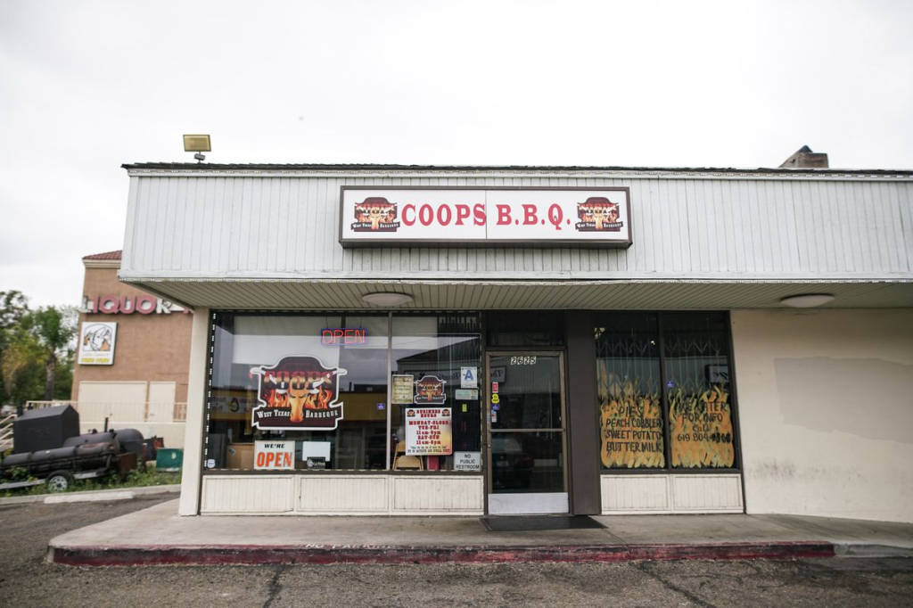 For some authentic, Lone Star State-style barbecue right in the heart of San Diego, look no further than Coop's West Texas BBQ. This family-owned establishment is known for their perfectly smoked meats, which are seasoned with a blend of Texas spices and slow-cooked to perfection over mesquite wood.