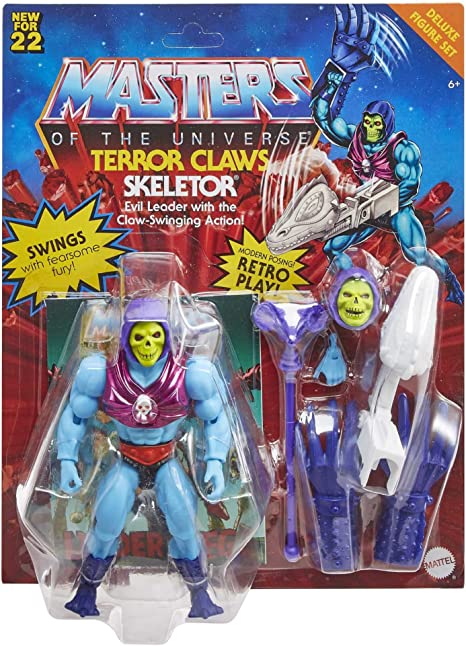 terror claws skeletor masters of the universe origins deluxe