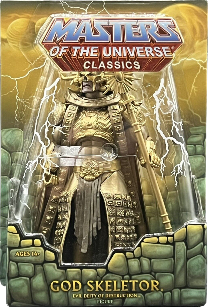 MOTU Classics Golden God Skeletor - Frank Langella